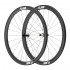 Ultraligero 1209g 700C Delantero 47x40mm Trasero 50x36mm Frenos de Disco Carbono Gravel Tubeless Juego de Ruedas